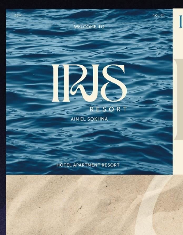 Iris Resort branding
